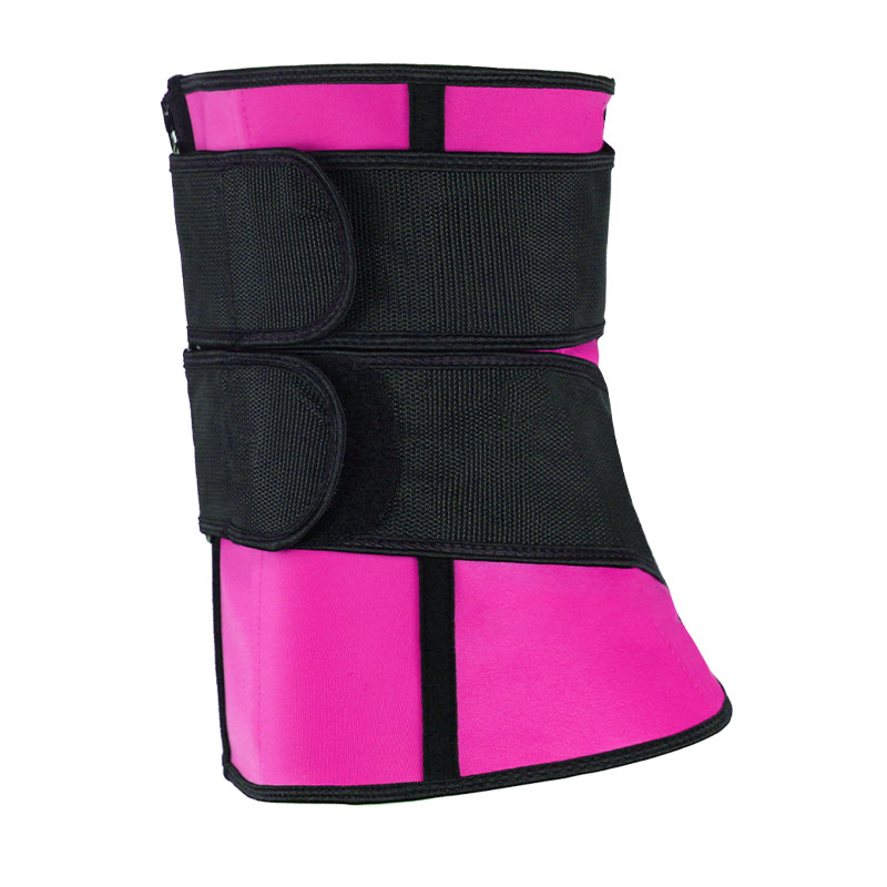 Pink Double slide buckle belt waist trainer MHW100040P