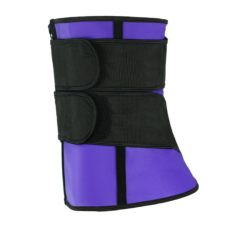 Purple Double slide buckle belt waist trainer MHW100040PU
