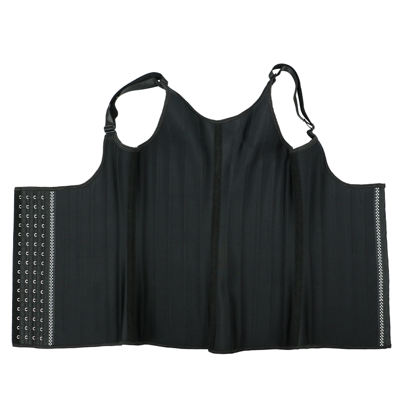 Tourmaline Four Row Hook Latex Vest MHW100038B