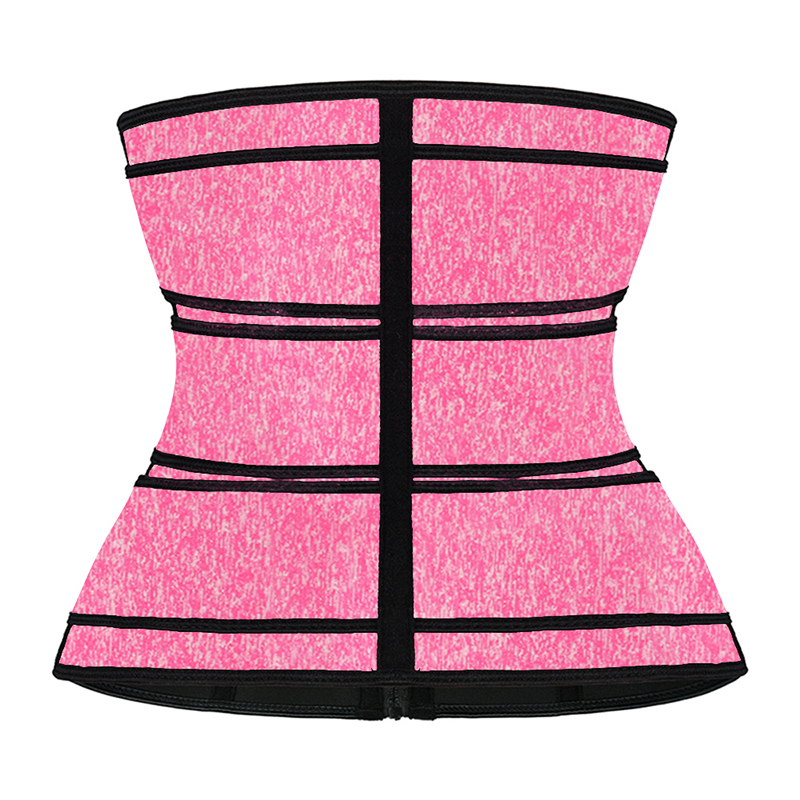 Snow Pink Neoprene Triple Belt with Zipper MHW100016SP