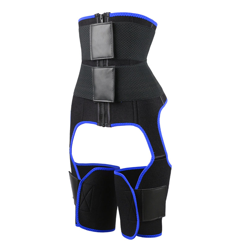 Double Belt Neoprene Sweat Tight Shaper MHW100073BL