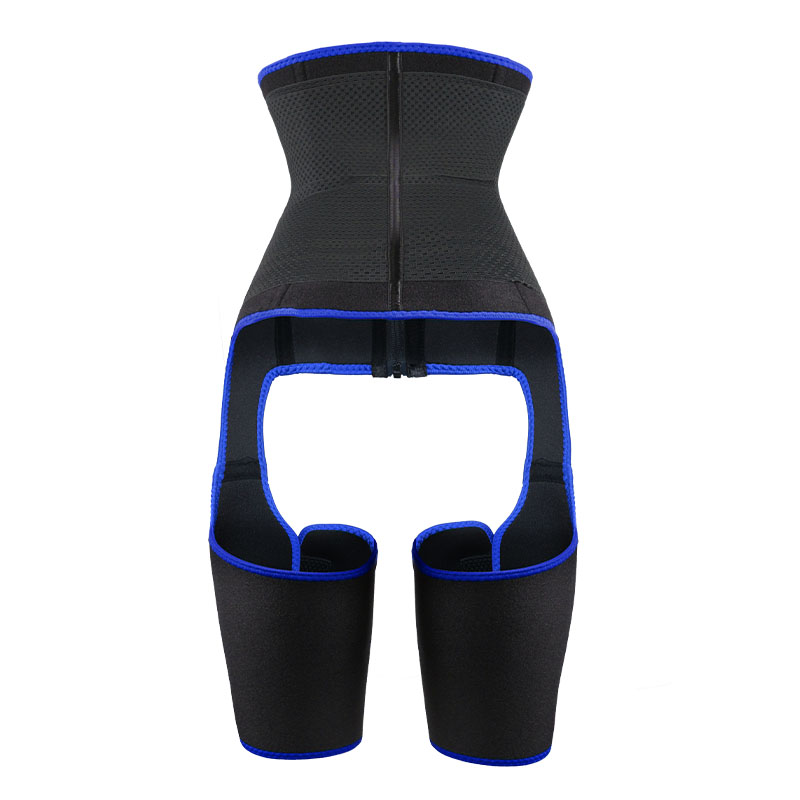 Double Belt Neoprene Sweat Tight Shaper MHW100073BL