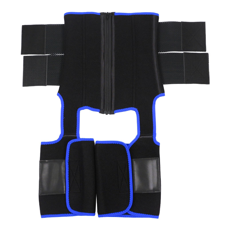Double Belt Neoprene Sweat Tight Shaper MHW100073BL