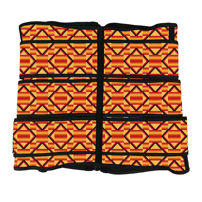 Kente Three Belt Zipper Waist Trainers MHW100001RY