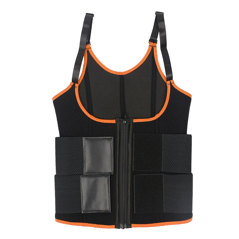 OK Fabric Neoprene Double Belt Shaper Vest MHW100068O
