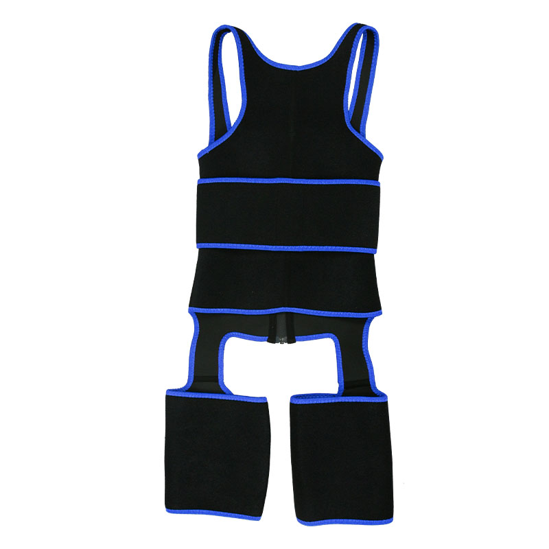 Single Belt Neoprene Shaper Vest MHW100047BL