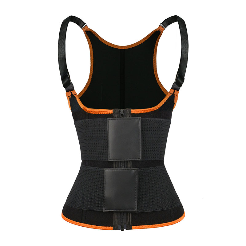 OK Fabric Neoprene Double Belt Shaper Vest MHW100068O