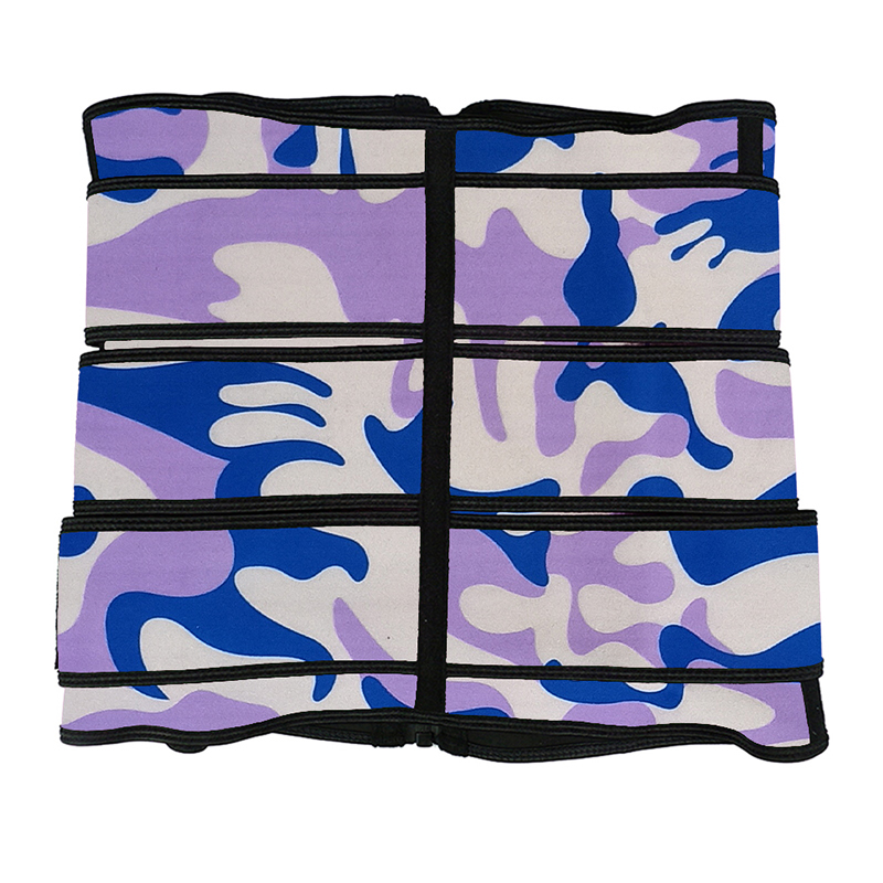 	Purple Camouflage Zipper Three Belt MHW100001PC