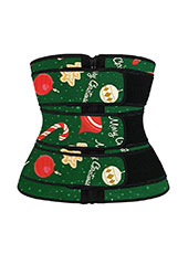 Christmas Print Three Belt with Zipper MHW100001CI