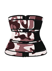 Brown Camouflage Zipper Three Belt MHW100001BRL