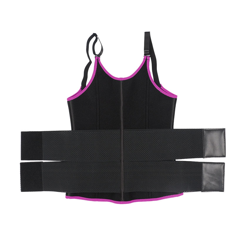 Neoprene OK fabric Double Belts Waist Trainers MHW100068P
