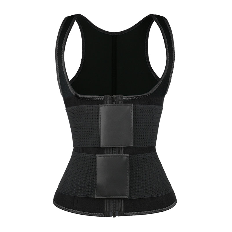 New Stype Double Belts Waist Trainers Vest MHW100064B