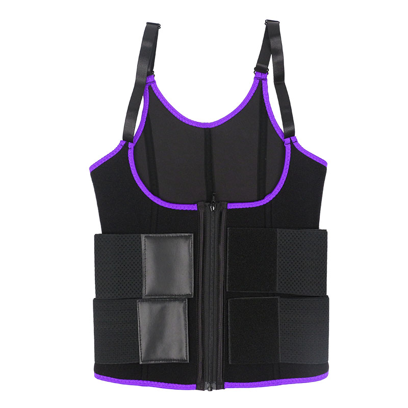 OK Fabric Neoprene Double Belt Shaper Vest MHW100068PU