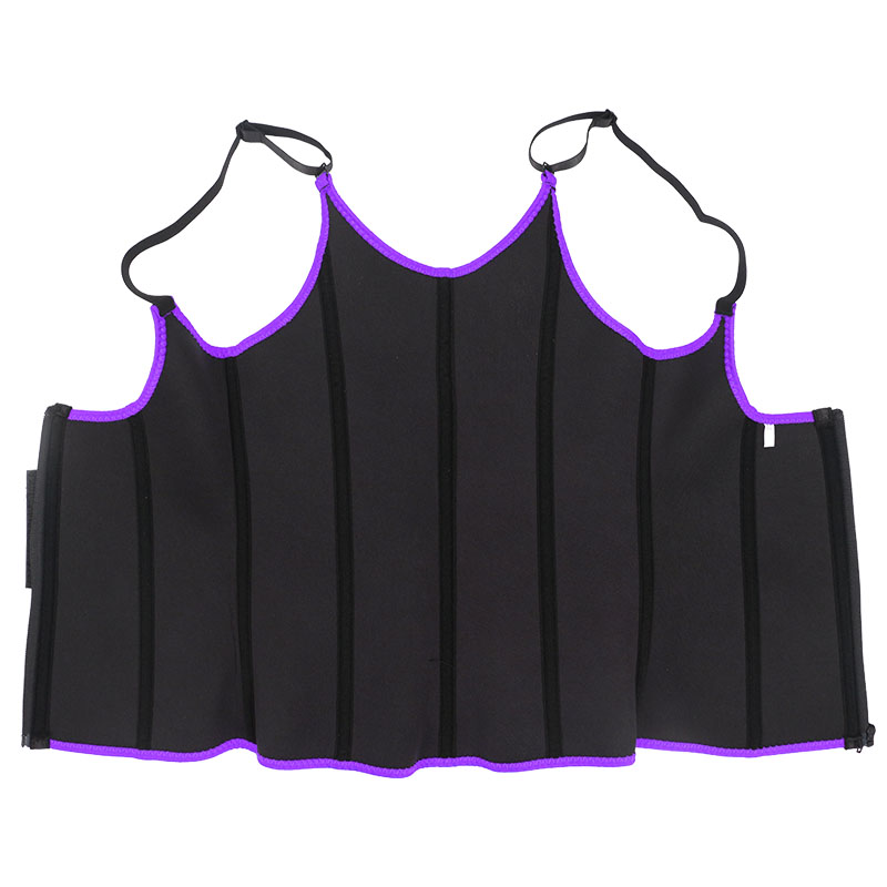 OK Fabric Neoprene Double Belt Shaper Vest MHW100068PU