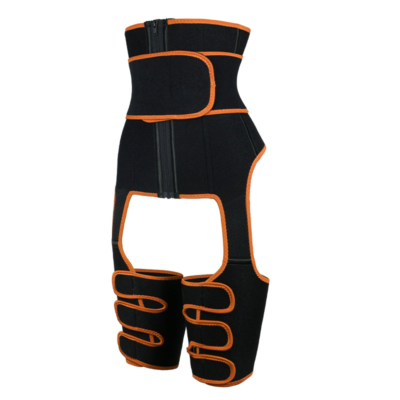 Orange Thigh Shaper with Single Belt MHW100045O