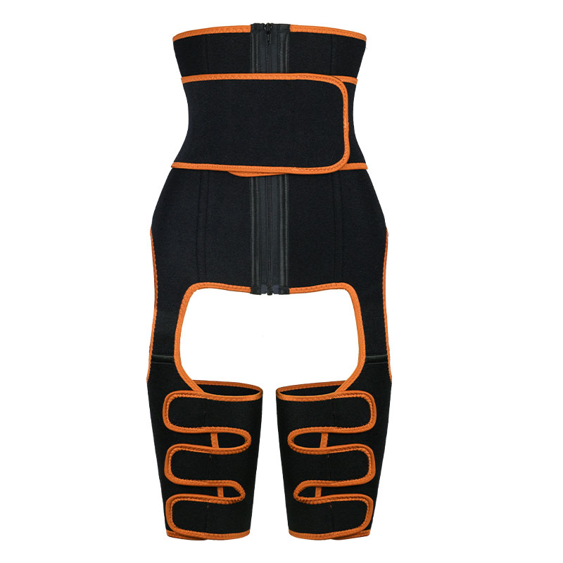 Orange Thigh Shaper with Single Belt MHW100045O
