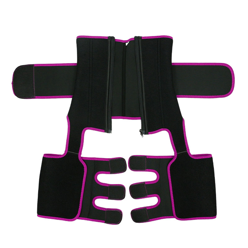 Pink Thigh Shaper with Single Belt MHW100045P