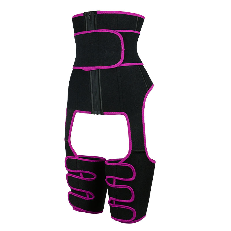 Pink Thigh Shaper with Single Belt MHW100045P