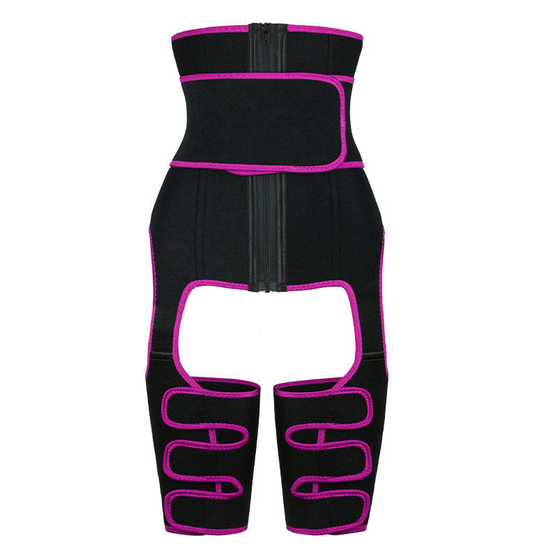 Pink Thigh Shaper with Single Belt MHW100045P