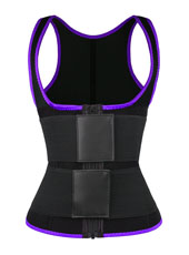 Purple Vest Double Belt MHW100064PU 