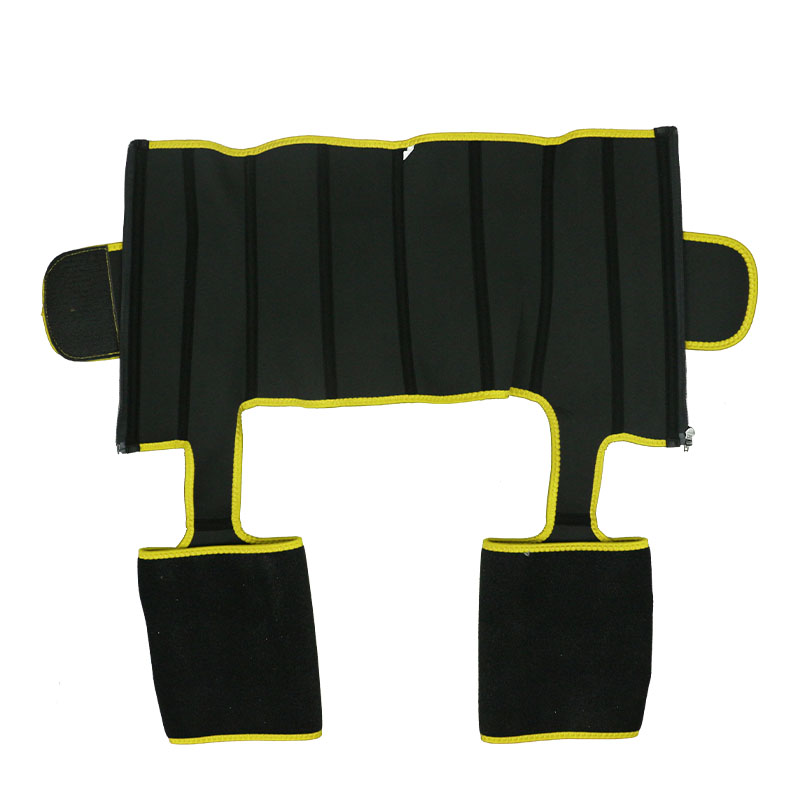 Yellow Thigh Shaper with Single Belt MHW100045Y