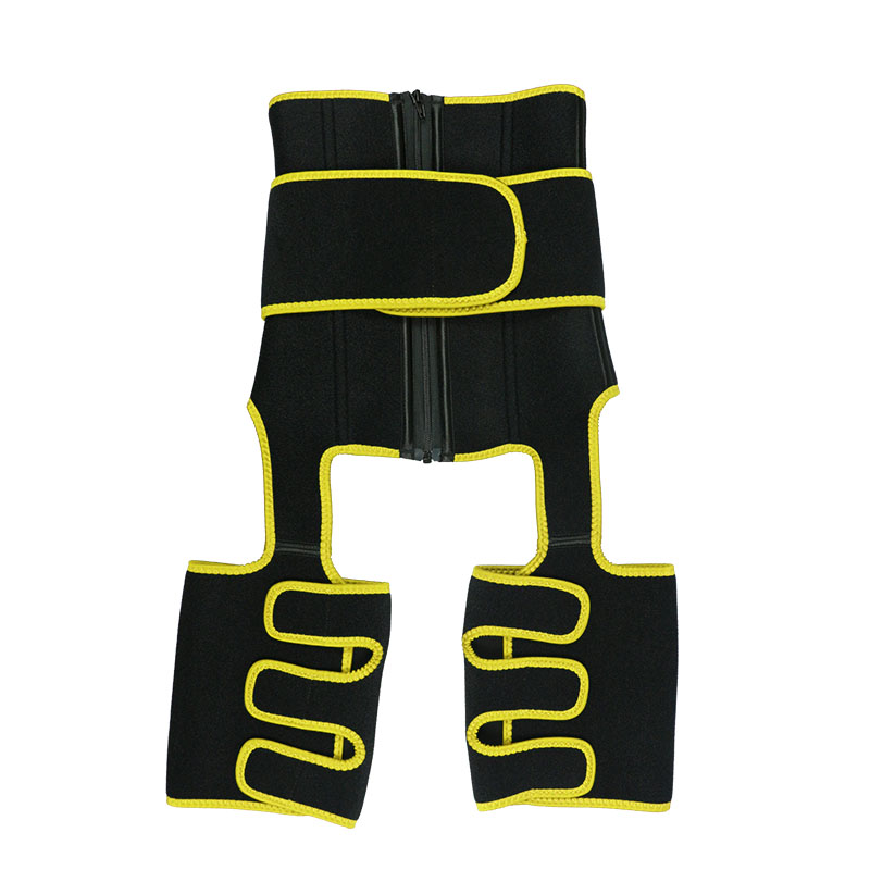 Yellow Thigh Shaper with Single Belt MHW100045Y