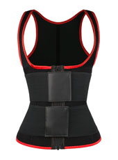 Red New Double Belt vest MHW100064R 