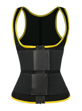 Yellow Double Belt Vest MHW100064Y 