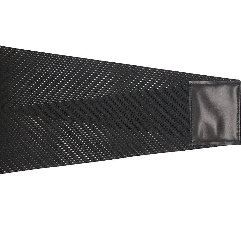 Blue Neoprene Trimmer Belt with Leather Label MHW100067BL