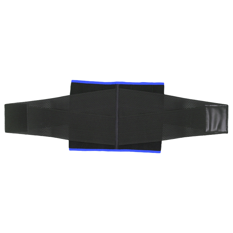 Blue Neoprene Trimmer Belt with Leather Label MHW100067BL