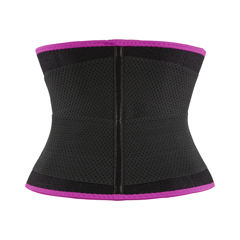 Pink Neoprene Trimmer Belt with Leather Label MHW100067P