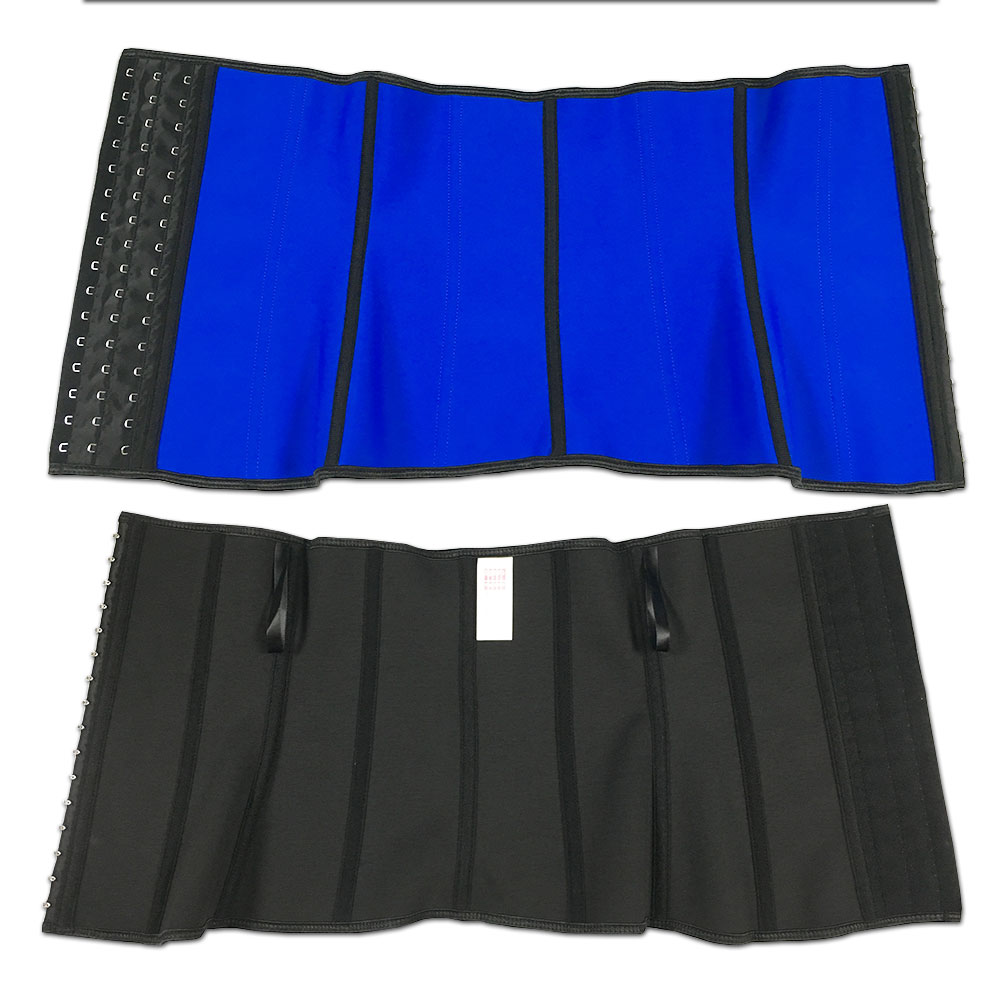 Nine Steel bone blue bigger hook waist trainer XXS-6XL MH1062