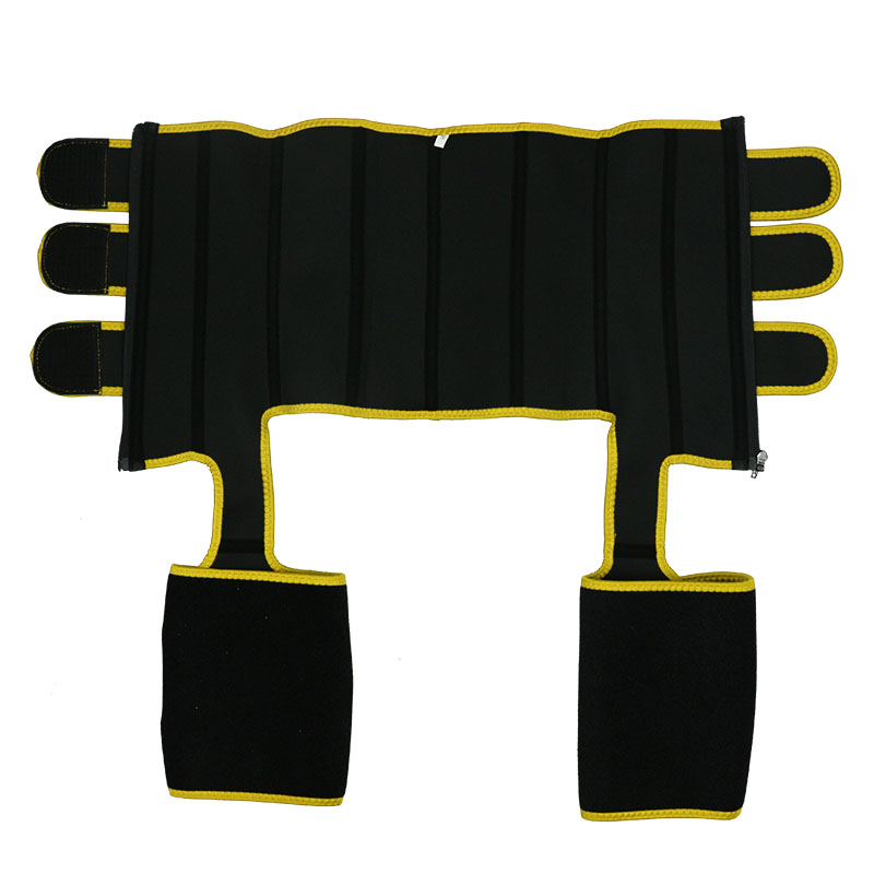 Yellow Thigh Shaper with Three Belts MHW100044Y
