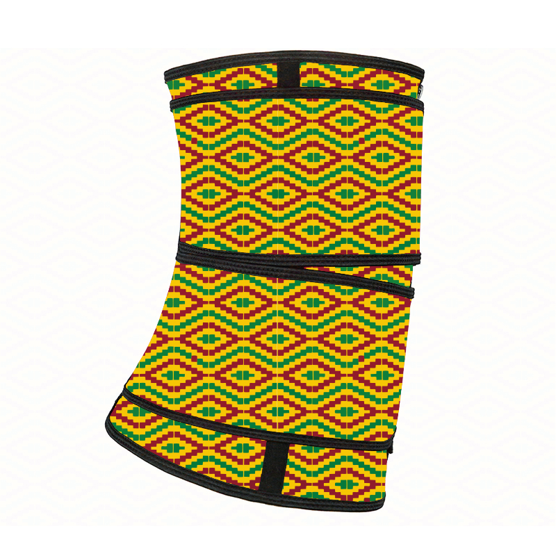 Yellow Kente Two Belts with Zipper MH1949YG