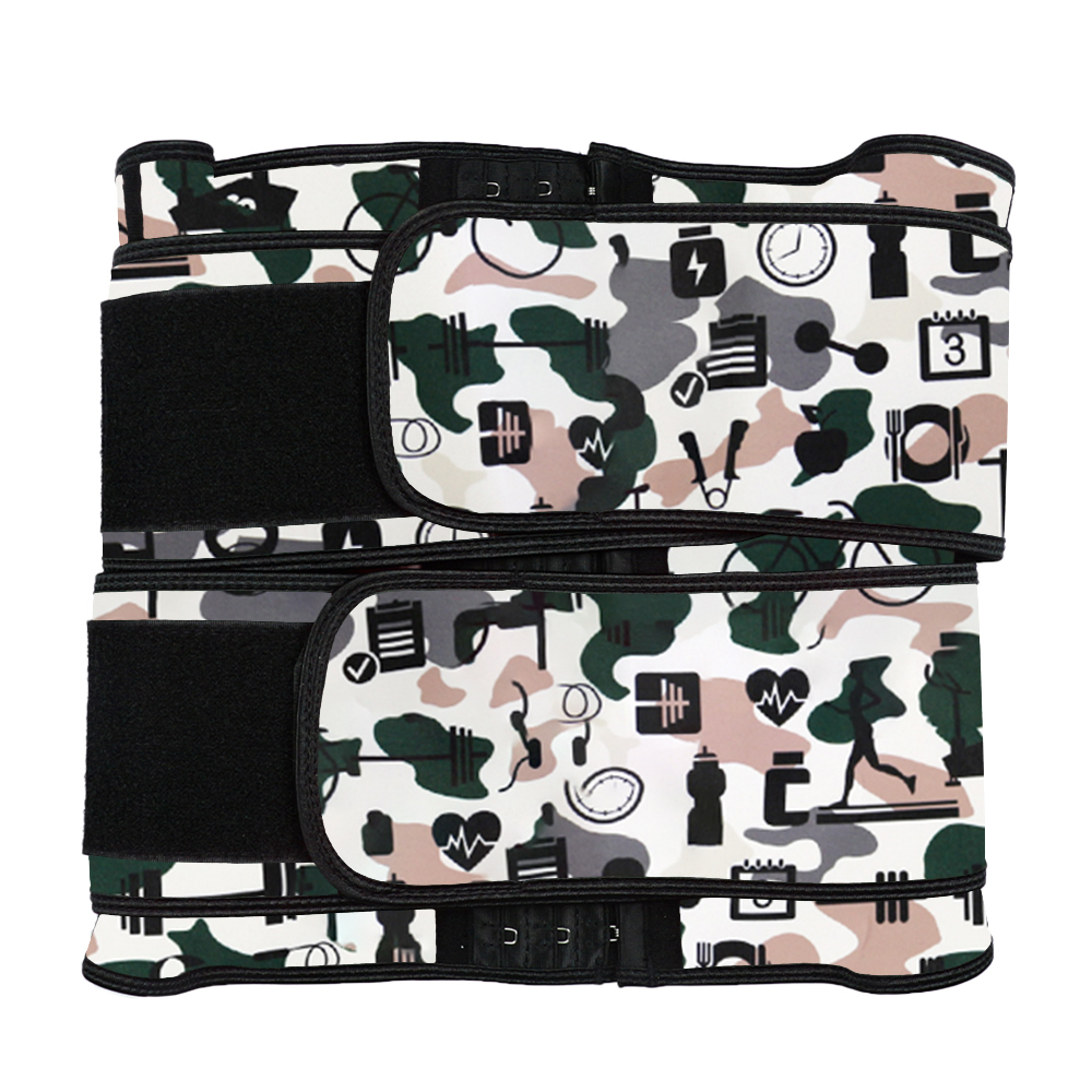 Camouflage Neoprene Double Belts With Hook MHW100085C