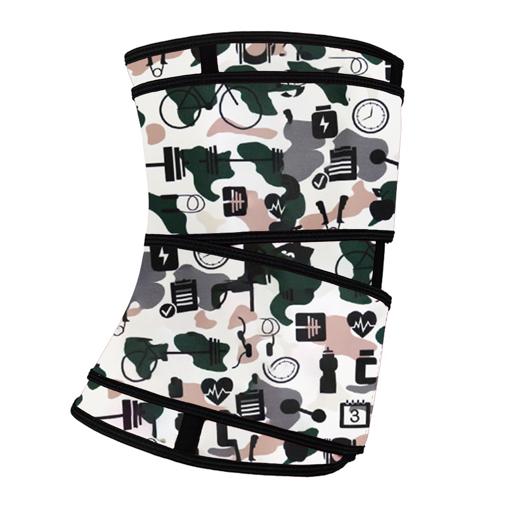 Camouflage Neoprene Double Belts With Hook MHW100085C