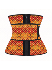 Kente Latex Single Belt with Zipper MHW100048OG 
