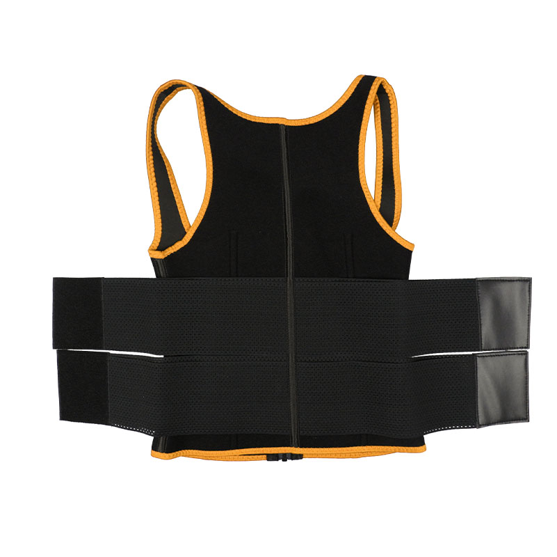 OrangeNew Style Double Belts Waist Trainers VestMHW100064O