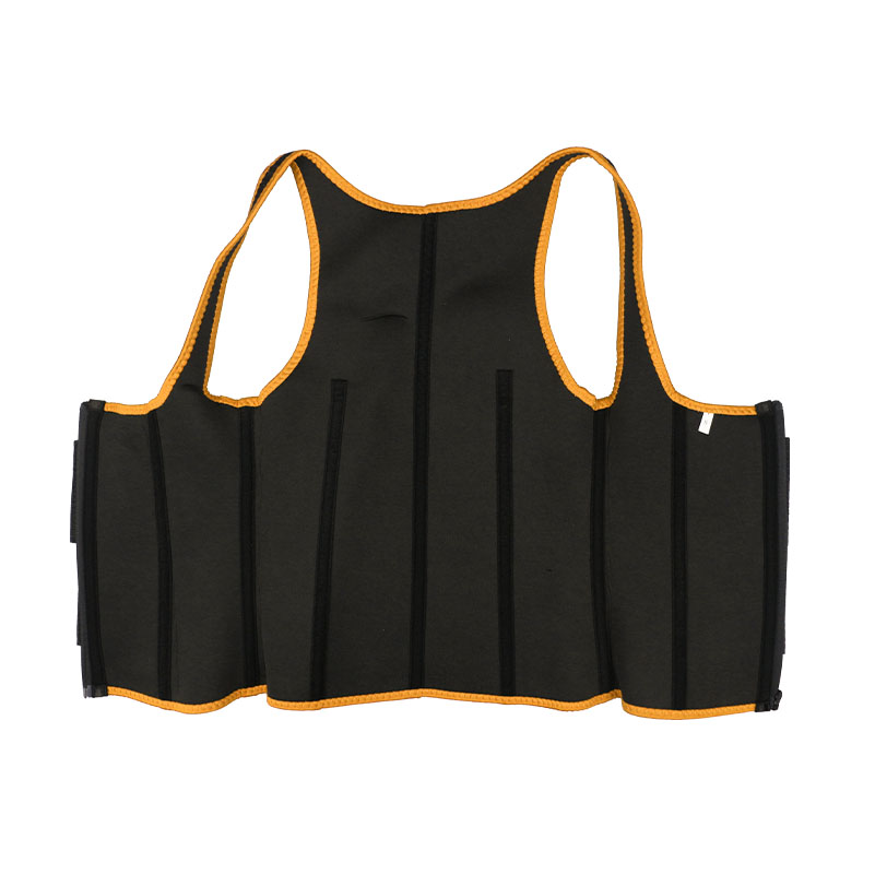 OrangeNew Style Double Belts Waist Trainers VestMHW100064O