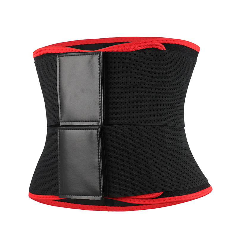 Red Neoprene Double Trimmer Belt MHW100072R