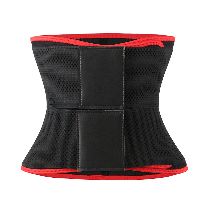 Red Neoprene Double Trimmer Belt MHW100072R