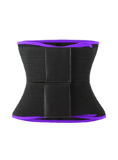 Purple Neoprene Double Trimmer Belt MHW100072PU