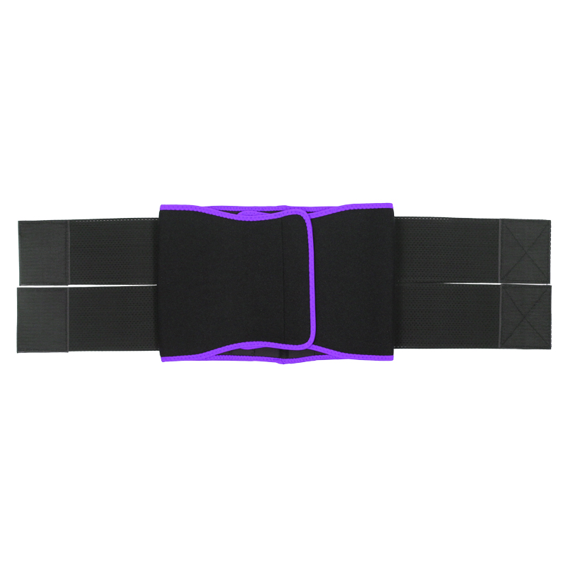 Purple Neoprene Double Trimmer Belt MHW100072PU