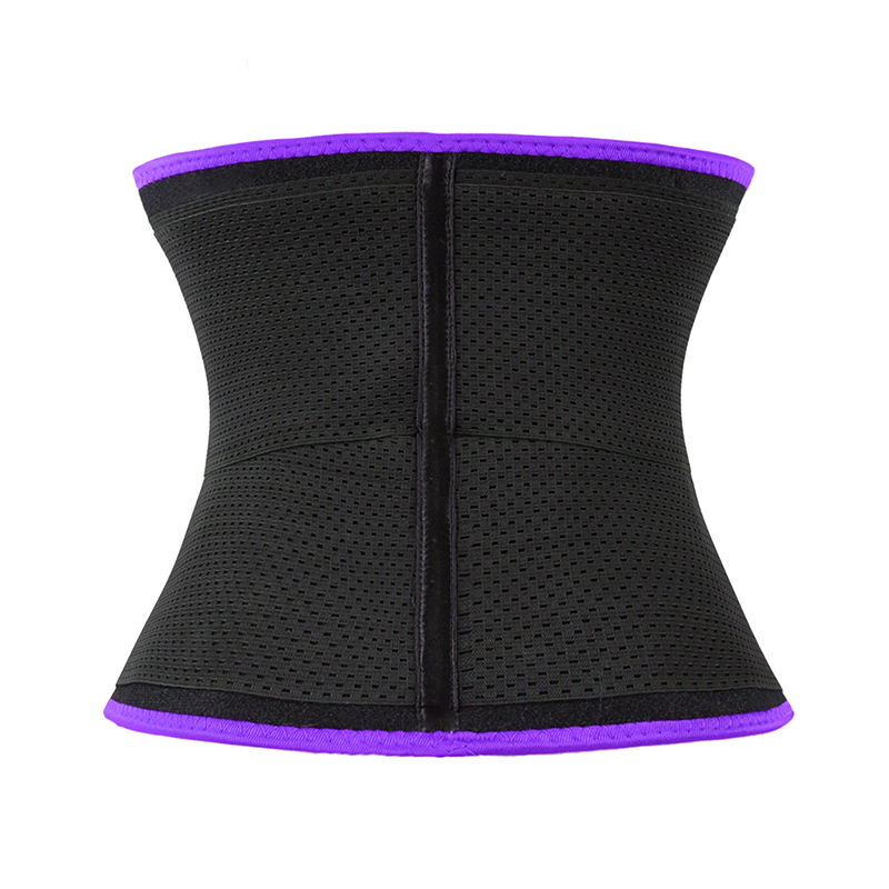 Purple Neoprene Double Trimmer Belt MHW100072PU
