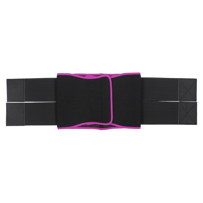 Pink Neoprene Double Trimmer Belt MHW100072P