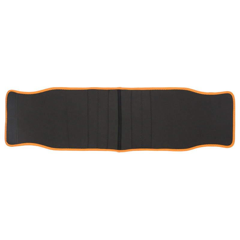 Orange Neoprene Double Trimmer Belt MHW100072O