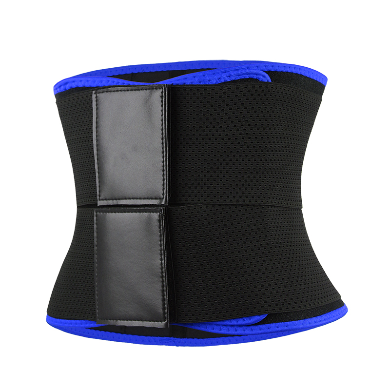 Blue Neoprene Double Trimmer Belt MHW100072BL