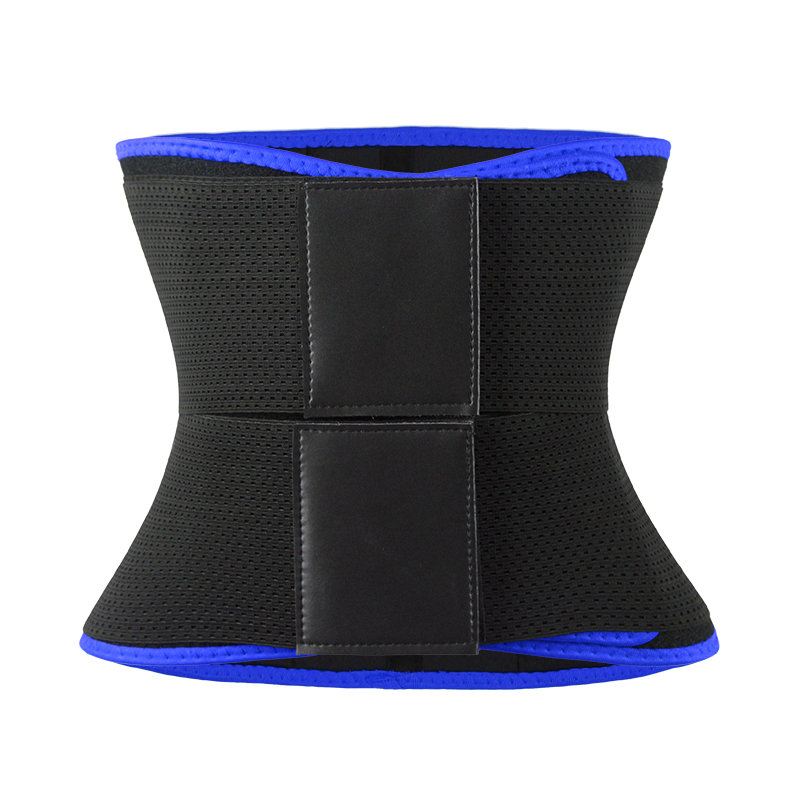 Blue Neoprene Double Trimmer Belt MHW100072BL