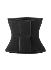 Black Neoprene Double Trimmer Belt MHW100072B