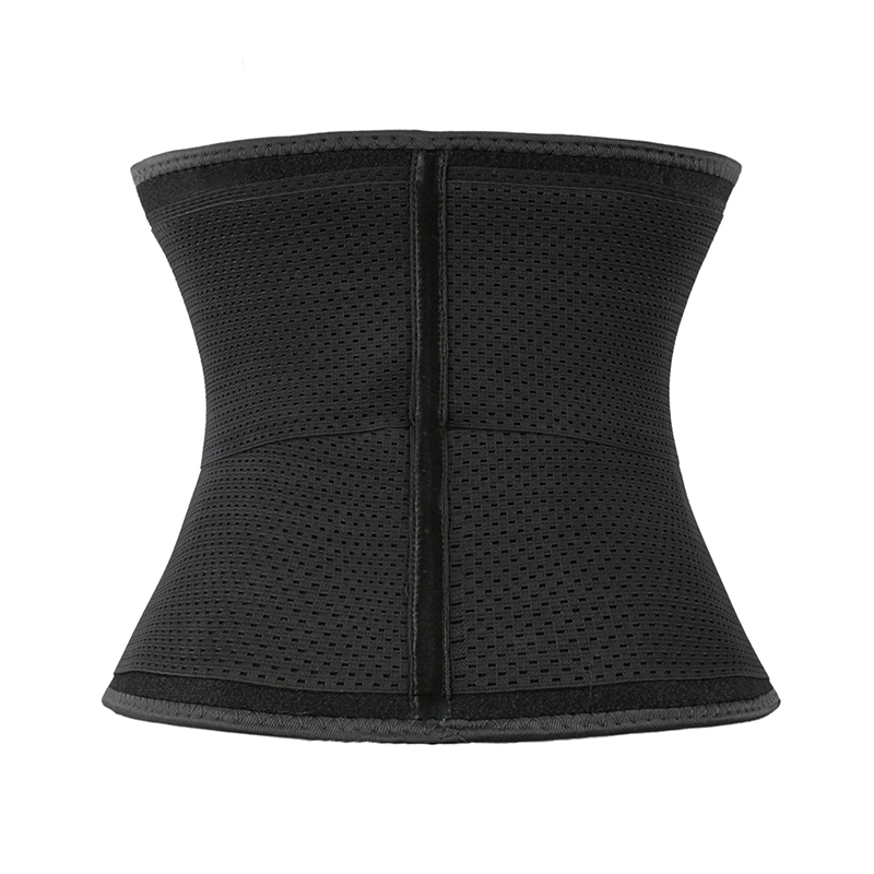 Black Neoprene Double Trimmer Belt MHW100072B